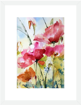 Laca 2cm Branca - Watercolor Painting (470x418), Png Download