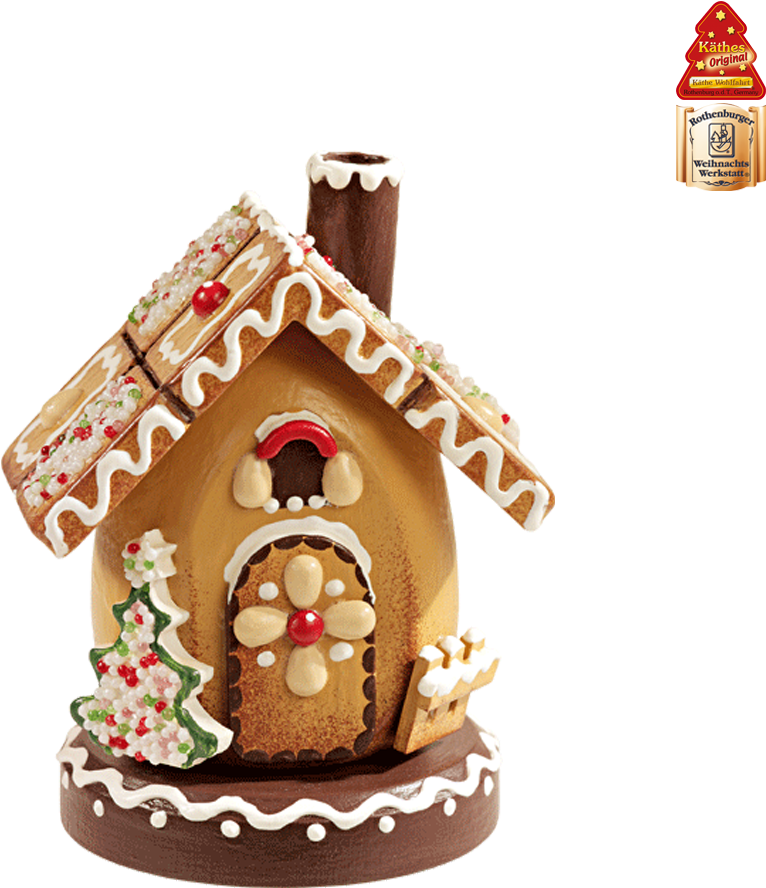 Gingerbread House, Smoky - Lebkuchenhaus Im Glas (1000x1000), Png Download