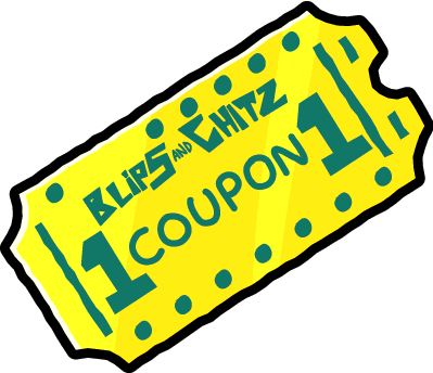 Blips And Chitz Coupon - Blitz And Chitz Tickets (399x344), Png Download