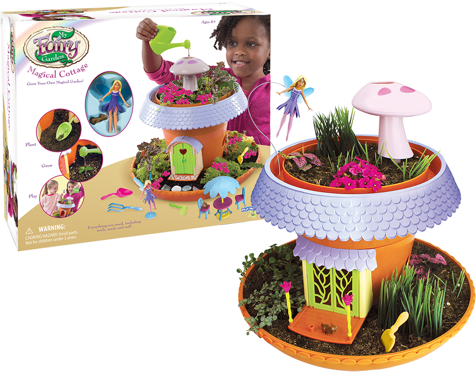 My Fairy Garden® Magical Cottage - My Fairy Garden Magical Cottage By Play Monster (1000x1000), Png Download