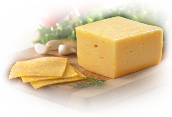 Slice Of Cheese Png Clip Art Freeuse Library - Natural Cheese Slices (587x400), Png Download