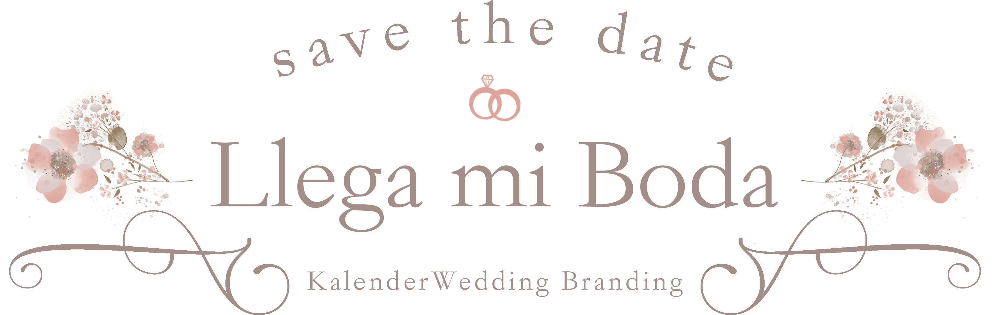Llega Mi Boda - Wedding (3600x1137), Png Download