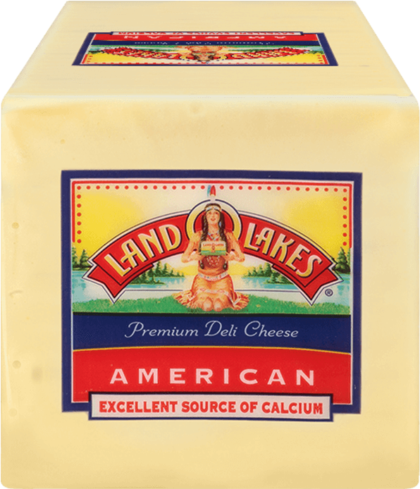 Land O Lakes American Cheese (700x800), Png Download