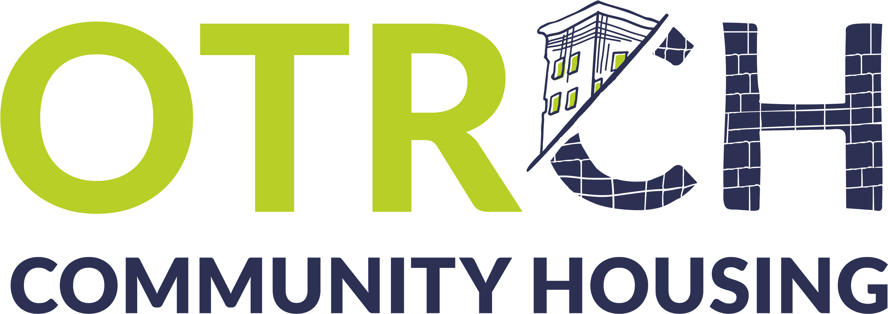 Click Here To Download A Png Of Our Primary Full Color - Over The Rhine Community Housing Logo (3300x1250), Png Download