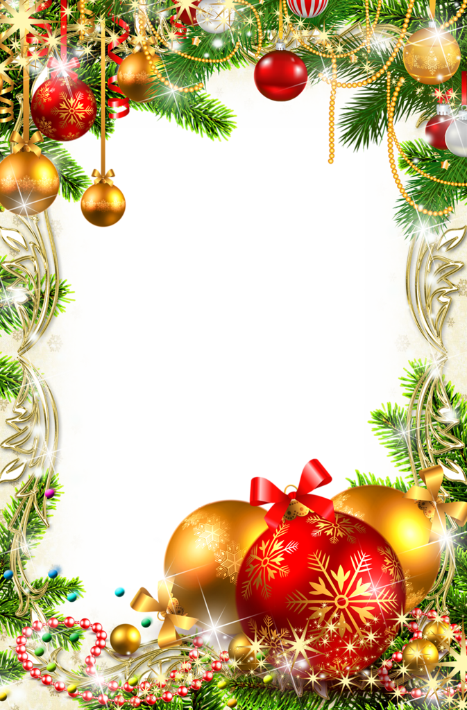 Mensagens De Natalbarrigadecoração - Christmas Frames For Profile (673x1024), Png Download