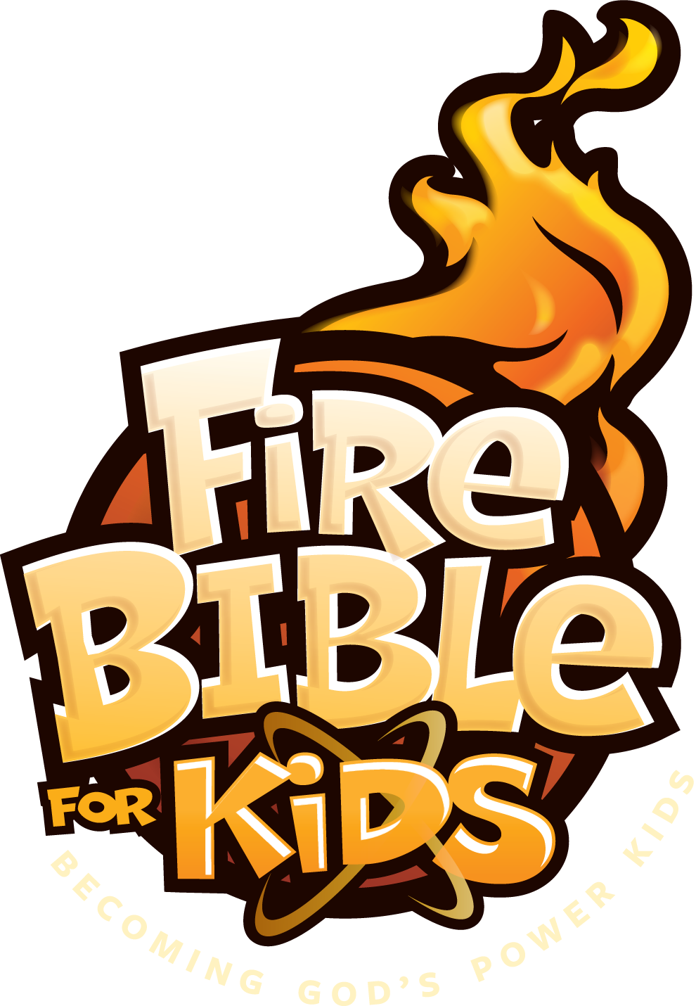 For Kids Title Art - Fire Bible For Kids (990x1430), Png Download