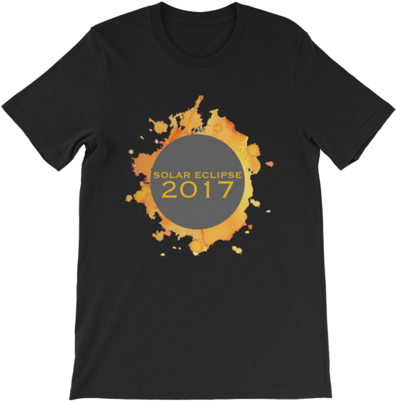 2017 Solar Eclipse Watercolor Burst - Machine Kills Fascists Brain (600x600), Png Download