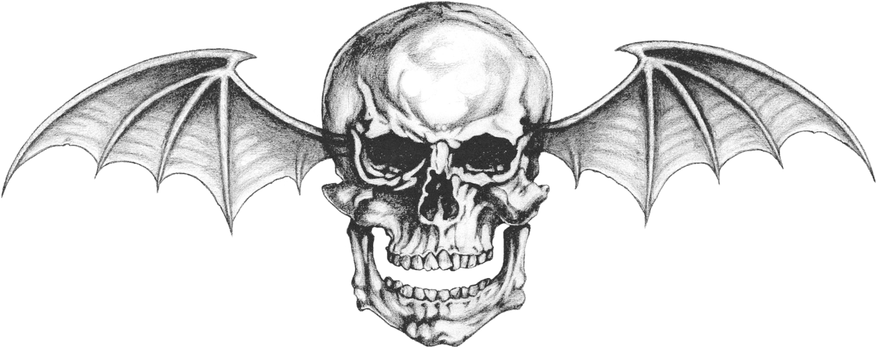 Y No Me Decidi Si Hacermelo En La Parte Superior De - Avenged Sevenfold Death Bat (1280x513), Png Download