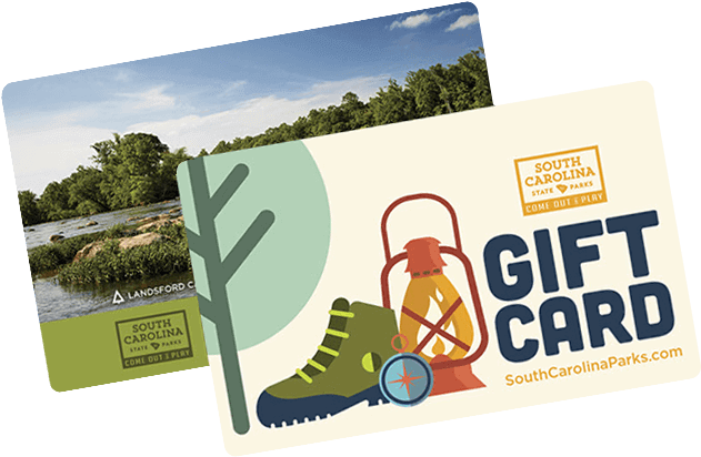 South Carolina State Parks Gift Cards - South Carolina (639x419), Png Download