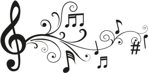 Tipografía De Disney Que Puedes Usar Para Crear Un - Dibujos De Notas Musicales (500x500), Png Download