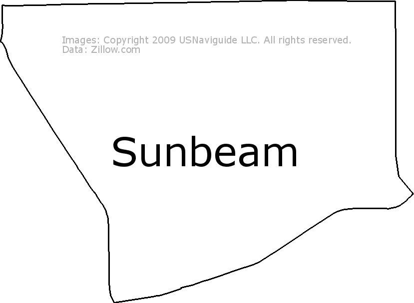 Sunbeam Overlays Png - Florida (829x607), Png Download