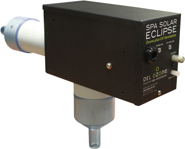 Spa Solar Eclipse Ozone Germicidal Uv Sanitizer By - Del Ozone Solar Eclipse (739x600), Png Download