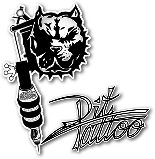 Pit-tattoo - Tattoo Logo Png (579x576), Png Download