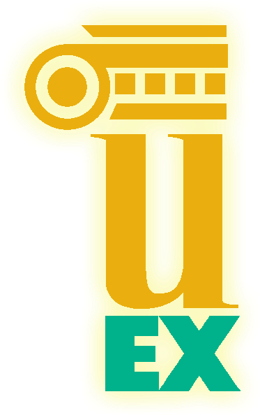 Grafismo Uex Color Y Resplandor - Universidad De Extremadura Png (397x624), Png Download