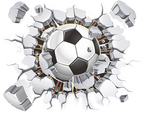Football Vector (583x474), Png Download