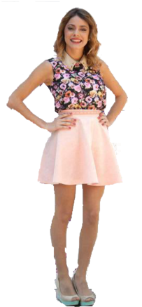 Png De Martina Stoessel By Rochitinita-d6b90d4 - Girl (600x450), Png Download