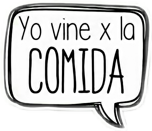 Viñetas Viñeta Comida Comer Party Fiesta - Food (628x544), Png Download