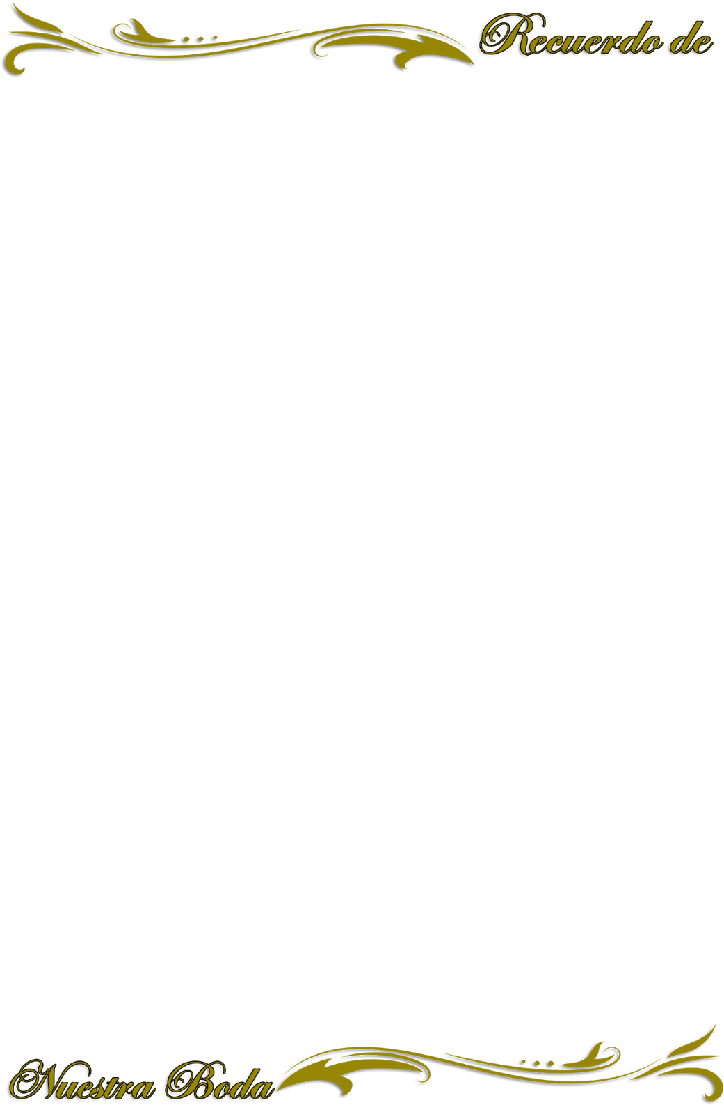 Viñetas Doradas Png - Calligraphy (1066x1600), Png Download