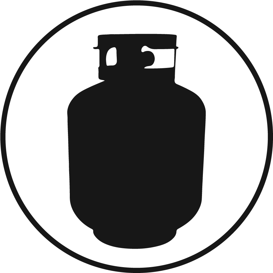 Propane Bobtail Stabilizers - Propane Clipart (1024x1024), Png Download