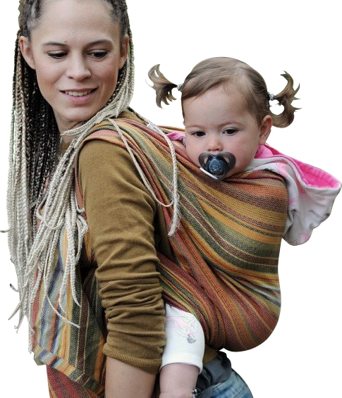 Frau Mit Kind - Child (485x565), Png Download