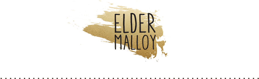 Elder Malloy - Calligraphy (900x299), Png Download