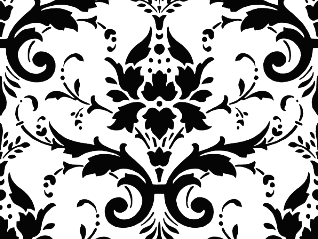 Clip Royalty Free Library Damask Free On Dumielauxepices - White And Purple Damask (640x480), Png Download