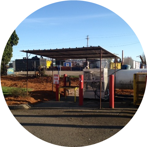 New Flame Tank Propane Filing Station - Train Station (492x492), Png Download