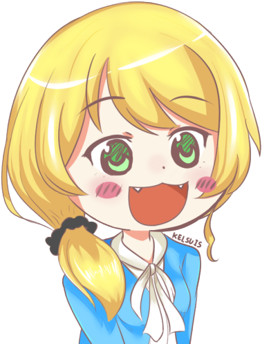 Kelsuis Hair Black Yellow Facial Expression Human Hair - Ellen Baker Transparent (500x500), Png Download