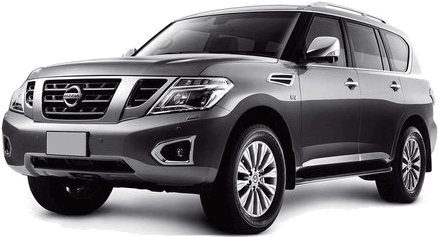 2015 Nissan Patrol Rental Offer In Abu Dhabi - Nissan Patrol 2014 Png (720x375), Png Download