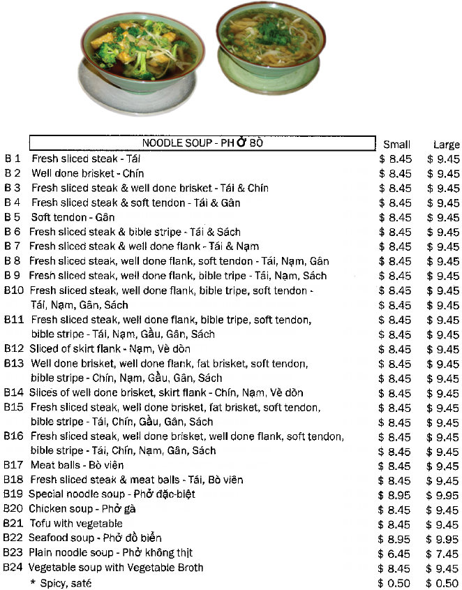 Appetizers / Saladdinner Specialspho Borice With Vegetablesrice - Okazu (663x928), Png Download