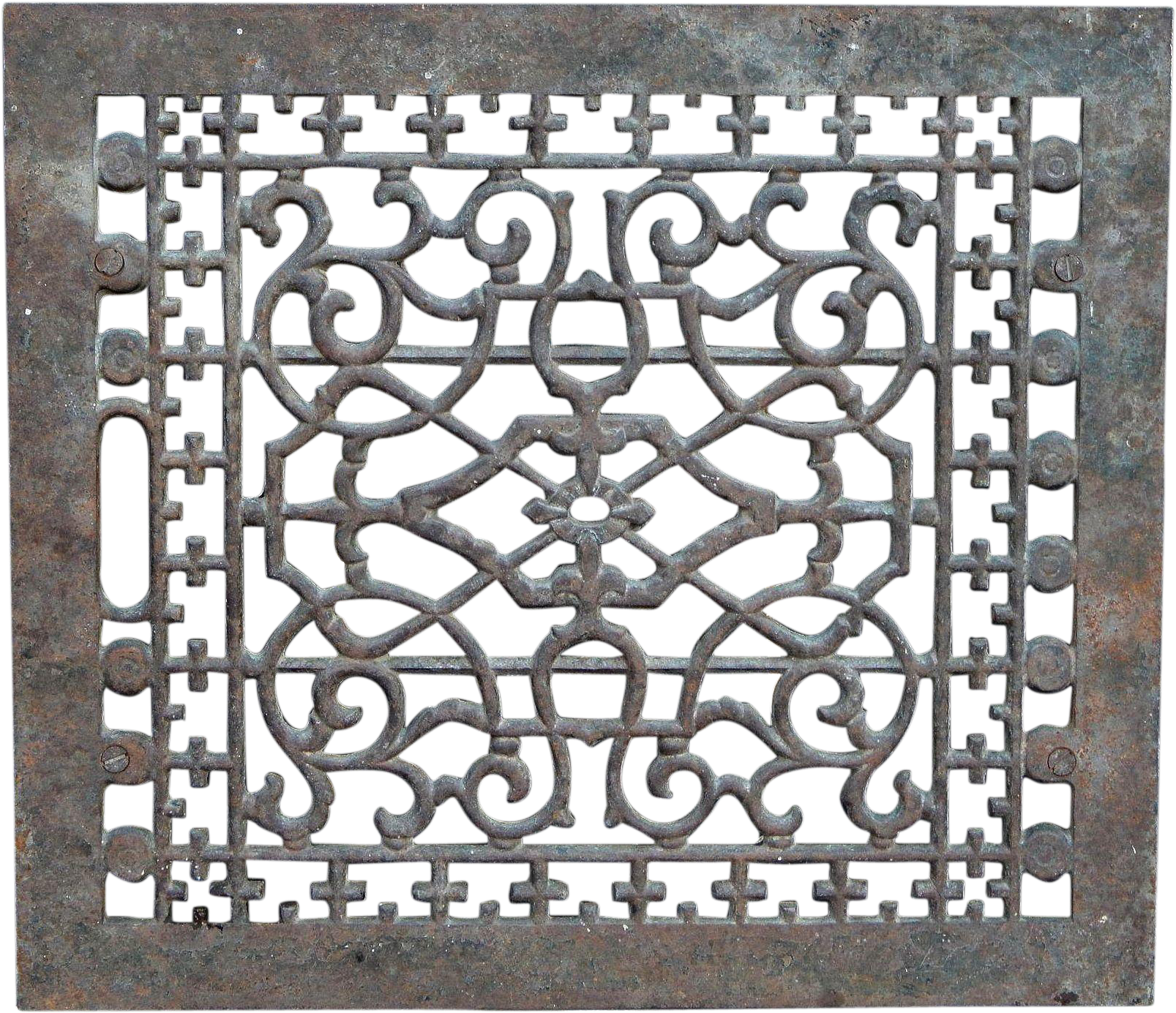 Free Shipping Victorian 16" X 14" Garden Use Cast Iron - Cobblestone (1606x1606), Png Download