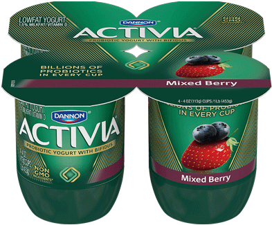 Yogurt Activia (410x410), Png Download