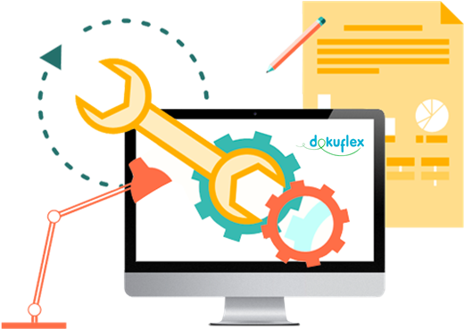 El Sistema De Gestión Dokuflex Se Une A La Oferta De - Auto Service (686x375), Png Download