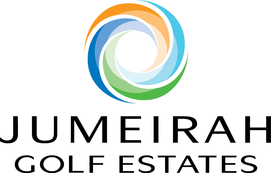 Jumeirah Golf Estates - Jumeirah Golf Estates Dubai Logo (880x563), Png Download