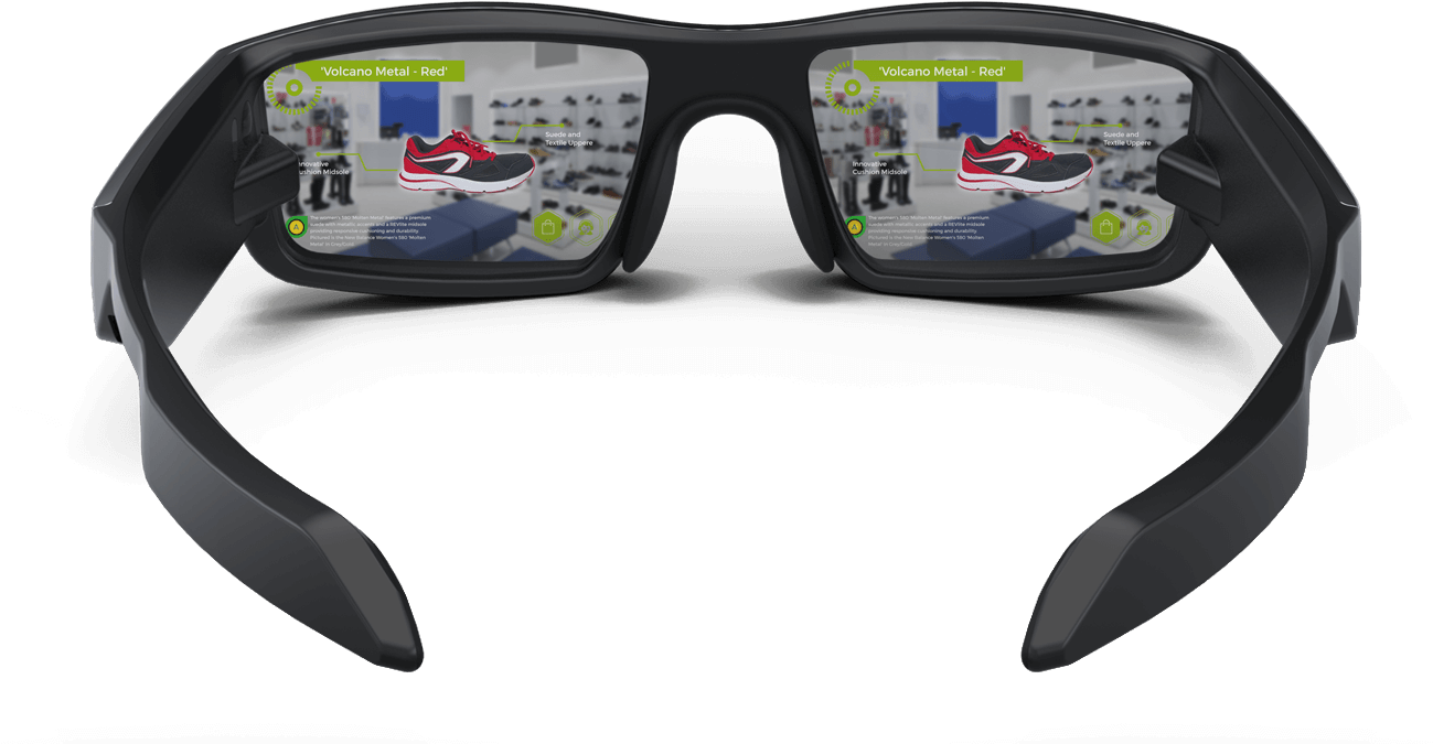 Experience - Vuzix Blade Smart Glasses (1444x674), Png Download