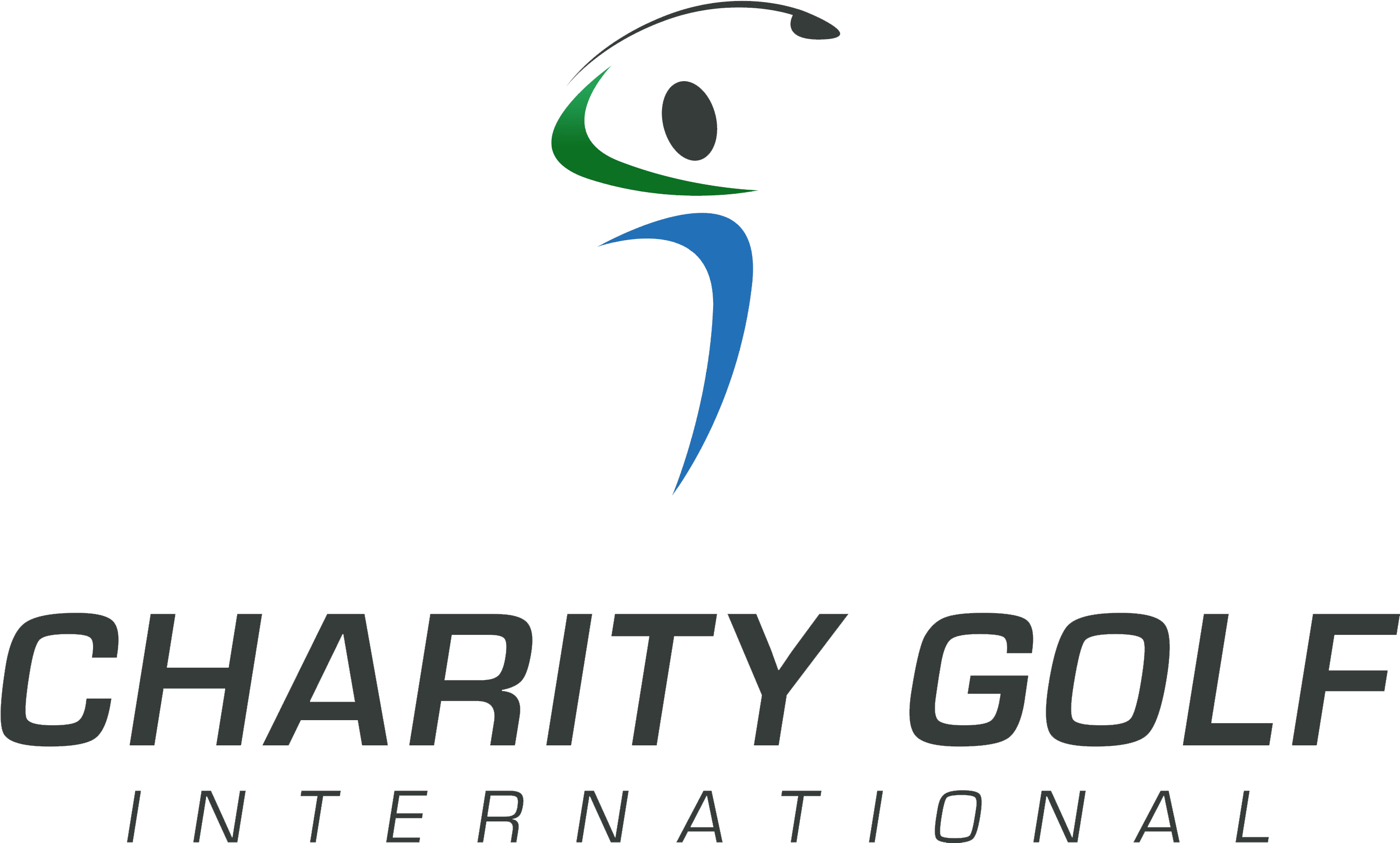 2018 Charity Golf Logo - Charity Golf International (2725x1664), Png Download