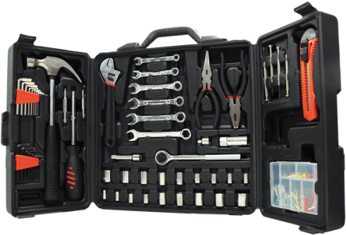 Kit De Herramientas 134 Piezas - Tool (500x500), Png Download