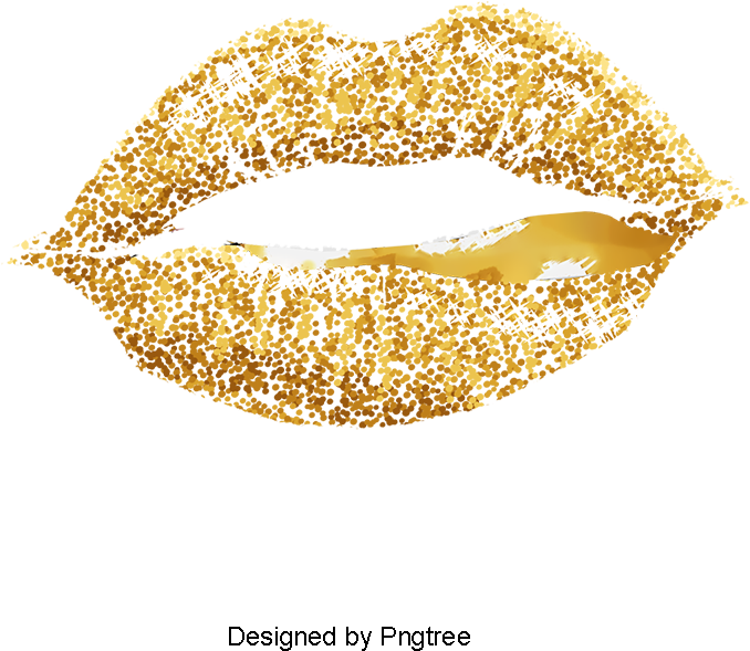 Los Labios De Oro Imagen Vectorial - Lip Care (800x800), Png Download