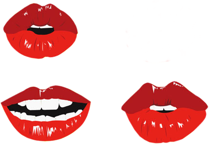 Imágenes De Labios De Mujer - Labios Gifs Animados (430x297), Png Download