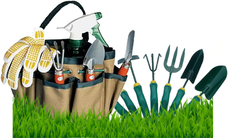 Kit De Jardineria - Herramientas De Jardineria Png (467x279), Png Download