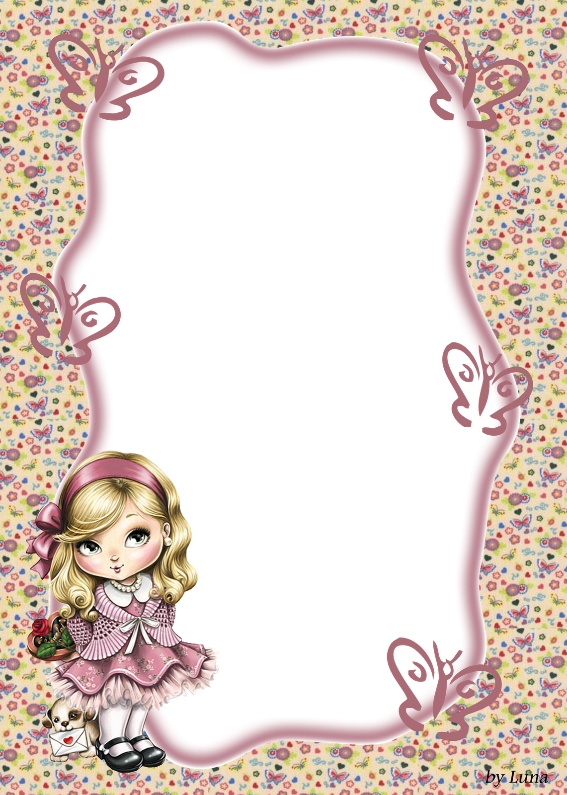 Moldura Da Jolie (1141x1600), Png Download