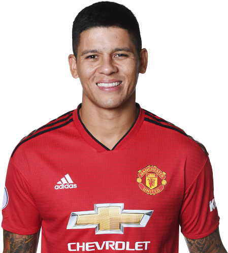 Marcos Rojo - Ashley Young (500x500), Png Download