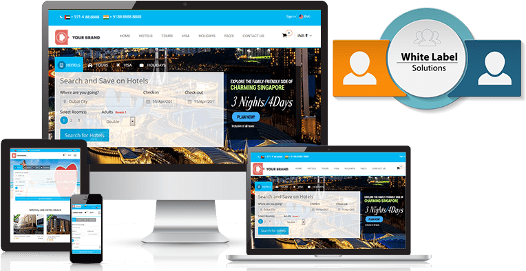 White Label Solution - Nba (848x400), Png Download