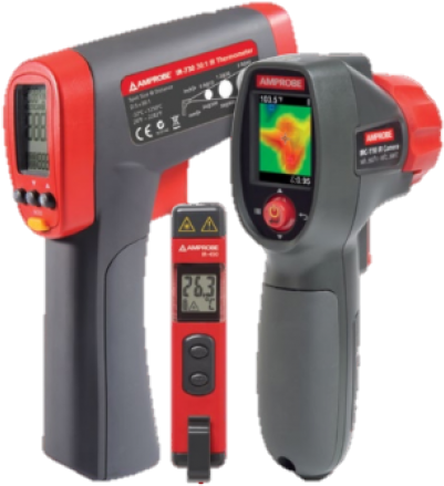 Amprobe Ir-712 Infrared Thermometer (500x500), Png Download