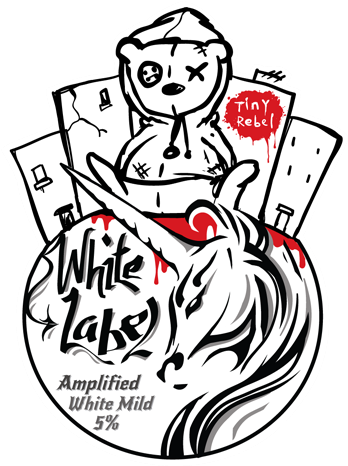White Label - White Mild - Tiny Rebel Gin And Juice (355x476), Png Download
