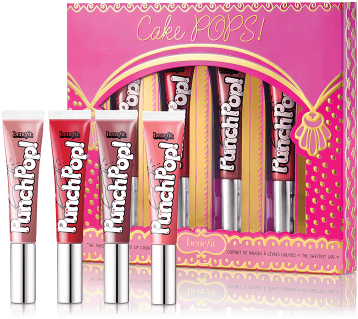 Este Quarteto De Punch Pop Dá Aos Lábios Um Toque De - Benefit Cosmetics Benefit Punch Pop! Liquid Lip Color (400x450), Png Download