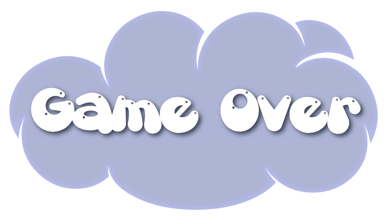 Gameoverbutton - Video Game (1370x768), Png Download