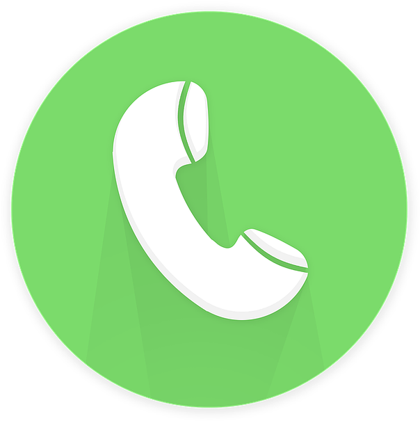 Contact Us - Ios 8 Dialer Icon (640x640), Png Download
