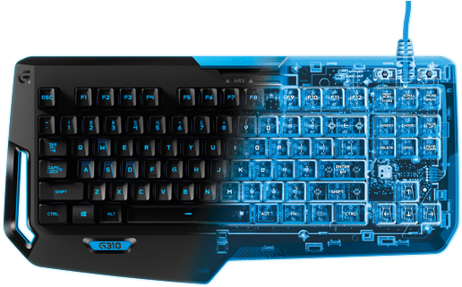 Logitech F310 Wired Gaming Gamepad (521x342), Png Download