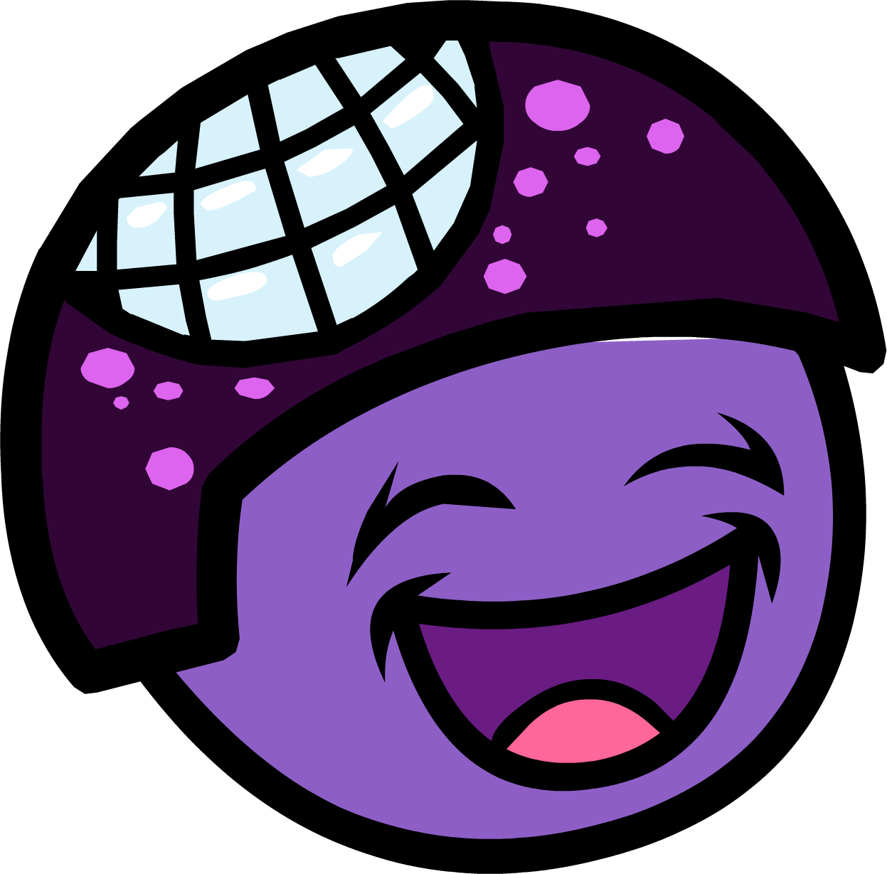 Puffle Launch Puffle Purple - Puffles Purple (1247x1229), Png Download